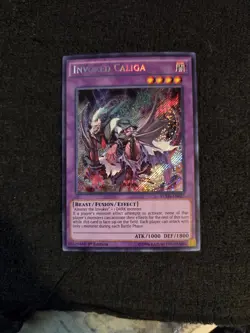 Yugioh Invoked Caliga FUEN-EN027 1st Edition Secret Rare NM - Image 1