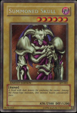 Yu-Gi-Oh! Summoned Skull (MP) Limited Edition Secret Rare BPT-002 - Image 1
