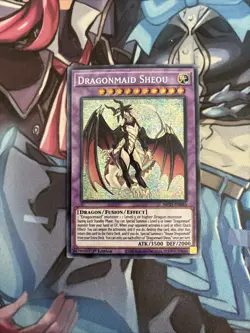 Yugioh! Dragonmaid Sheou - MP21-EN065 - Prismatic Secret Rare - 1st VLP (LT) - Image 1