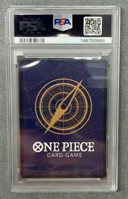 2025 One Piece OP13 Carrying On His Will Alternate Art Portgas D. Ace PSA 10 - Image 2
