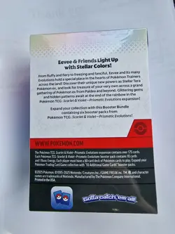 Pokemon TCG Prismatic Evolutions Booster Bundle Sealed Scarlett And Violet - Image 2
