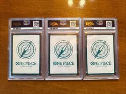 One piece EN Special don!! PSA 10 GEM MT Luffy, Ace &Sabo PSA 10 Sequential Set - Image 2
