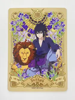 Uchiha Sasuke - KaYou Naruto CCG TCG Trading Card NRB07-MR-070 L4 - Image 1