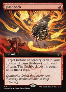 Flashback - Extended Art SOS NM MTG - Image 1