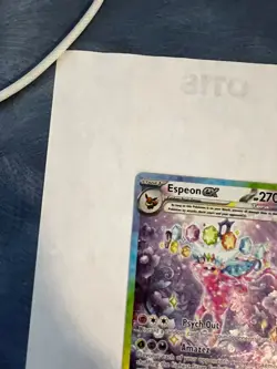 Espeon ex 155/131 Holo Special Illustration Rare Prismatic Evolutions Pokemon - Image 2