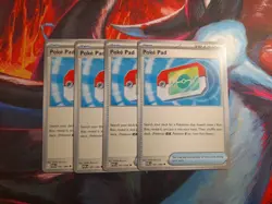 4x Poke Pad 081/088 x4 - NM Perfect Order Pokemon Playset ME03 - Image 1