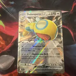 Pokemon, Journey Together - Dudunsparce EX, #121/159 - Double Rare EX - Image 1
