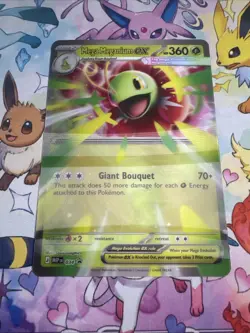 Jumbo Mega Meganium ex Pokemon Card - Image 1