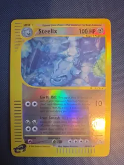 STEELIX #35/147 Holo Reverse Eng Aquapolis E-Series 2002 - NEAR MINT - Image 1