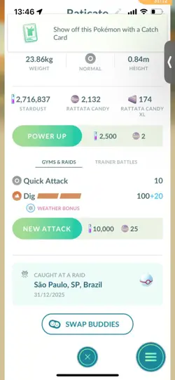 Pokemon Go Shiny Raticate Party Hat - Image 2