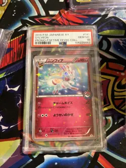 PSA 10 Sylveon 141/XY-P Eevee Collection Purchase Promo Japanese Pokemon TCG - Image 1