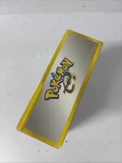 2001 Japanese Pokemon EMPTY Booster Box e-Card Expedition 1st Ed - DISPLAY - Image 4