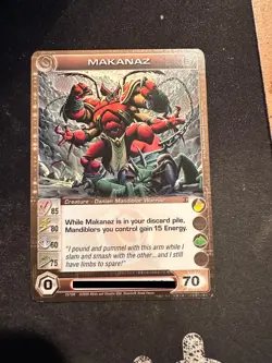 Makanaz - Turn of the Tide - Chaotic Card - Choose Stats! - Image 1