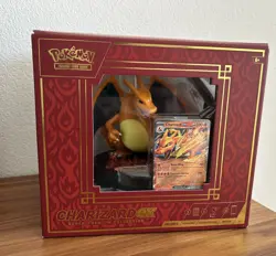 Pokemon Charizard ex Super-Premium Collection (Booster, Promos & Figur) NEU - Image 1