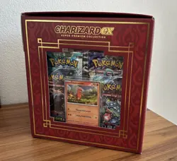 Pokemon Charizard ex Super-Premium Collection (Booster, Promos & Figur) NEU - Image 2