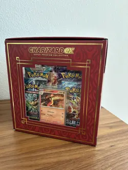 Pokemon Charizard ex Super-Premium Collection (Booster, Promos & Figur) NEU - Image 3