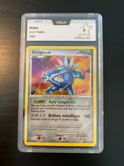 Carte Pokemon : Dialga 6/127 Holo PCA 9 Platine Base Francaise - Image 1