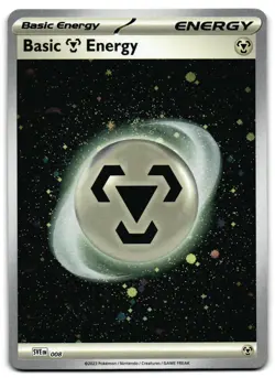Basic Metal Energy (Cosmos Holo) 008 - 🌊 Scarlet & Violet Pokemon TCG 🖤 - LP - Image 1