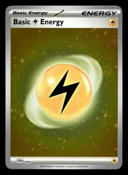 Lightning Energy 004 Cosmos Holo 151 Pokemon NM - Image 1