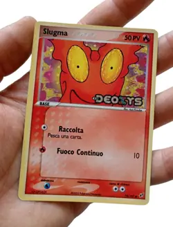 *HH* Card Pokemon Slugma 74/107 Ex Deoxys Stamped ITA Cards Pokemon - Image 4