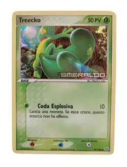 *HH* Card Pokemon Treecko 70/106 Holo Stamped Ex Smeraldo Emerald ITA Pokemon - Image 2
