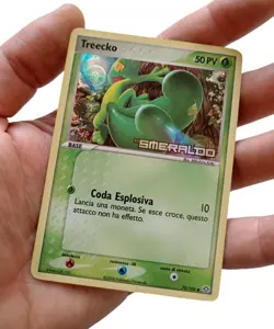 *HH* Card Pokemon Treecko 70/106 Holo Stamped Ex Smeraldo Emerald ITA Pokemon - Image 4