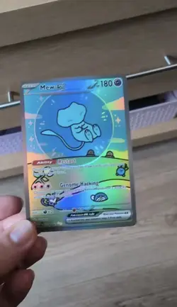 Pokemon Mew EX Holo Karte PAF 232/091 Collectors Edition Englisch - Image 1