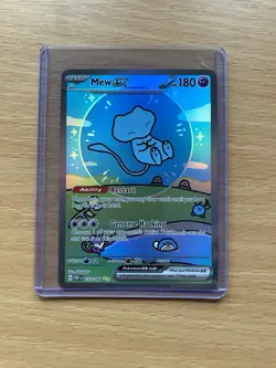 Pokemon Mew EX Holo Karte PAF 232/091 Collectors Edition Englisch - Image 3