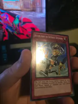 Yu-Gi-Oh! TCG Return From The Different Dimension DPKB-EN038 Super Rare NM - Image 3
