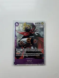 Sanji OP07-064 500 Years in the Future Super Rare Foil 6000 Power 6 Cost - Image 1