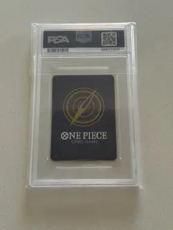 One Piece Saikyo Jump Mini Promo #120 Shanks Perforated Holo Manga PSA 10 - Image 5