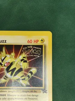 Electabuzz #2 1999 Movie Promo Black Star Promo Pokemon Card WOTC Vintage - NM - Image 3