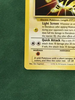 Electabuzz #2 1999 Movie Promo Black Star Promo Pokemon Card WOTC Vintage - NM - Image 4