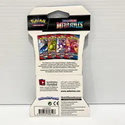 1x Sealed Pokemon TCG Card Battle Styles Sleeved Booster Pack - Sword & Shield - Image 2