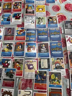 Club Penguin Cards Lot Of 50 Some Foils And Stickers See Pics - Image 3