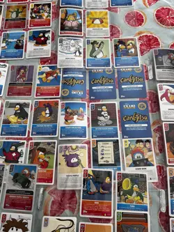Club Penguin Cards Lot Of 50 Some Foils And Stickers See Pics - Image 4