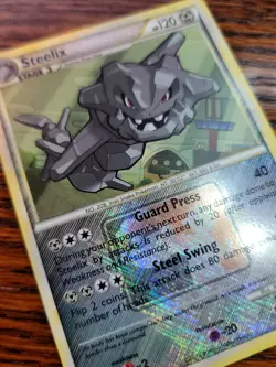 Pokemon 1x NM-Mint Cross Hatch Holo Steelix - 24/95 - Pokemon League Promo Promo - Image 2