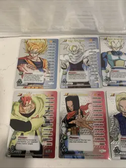 2001 Dragon Ball Z Cell Saga Cards 191-200 High Tech Foil - Image 2