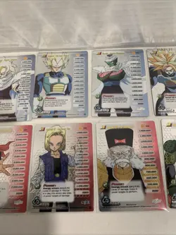 2001 Dragon Ball Z Cell Saga Cards 191-200 High Tech Foil - Image 3