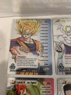 2001 Dragon Ball Z Cell Saga Cards 191-200 High Tech Foil - Image 5
