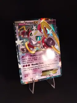 Pokemon TCG Hoopa EX XY85 Black Star Promo Card LP+/NM Condition - Image 1