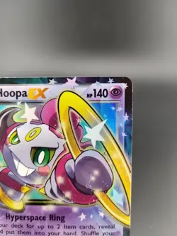 Pokemon TCG Hoopa EX XY85 Black Star Promo Card LP+/NM Condition - Image 2