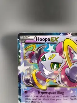 Pokemon TCG Hoopa EX XY85 Black Star Promo Card LP+/NM Condition - Image 3