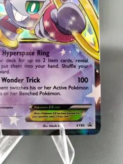 Pokemon TCG Hoopa EX XY85 Black Star Promo Card LP+/NM Condition - Image 5