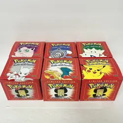 Pokemon 23k Burger King Gold Plated Trading Card Set Red Box Lot Of 6 - Sealed - Image 1
