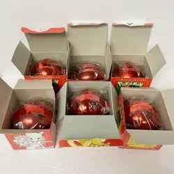 Pokemon 23k Burger King Gold Plated Trading Card Set Red Box Lot Of 6 - Sealed - Image 4