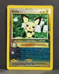Pokemon PICHU # 35 Black Star Promo - Image 1