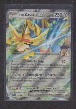 Pokemon Promo Blackstar Hops Zacian ex 193 near mint - Image 2