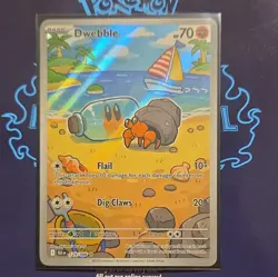 The Pokemon Company Dwebble 129/086 SV: Black Bolt Rare Holo English 2025 - Image 1