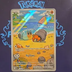 The Pokemon Company Dwebble 129/086 SV: Black Bolt Rare Holo English 2025 - Image 3